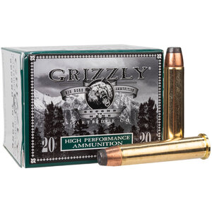 Grizzly Cartridge 45-70 Government +P 300gr JHP Rifle Ammo - 20 Rounds