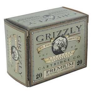 Grizzly Cartridge 45-70 Government +P 405gr WLNGC Rifle Ammo - 20 Rounds