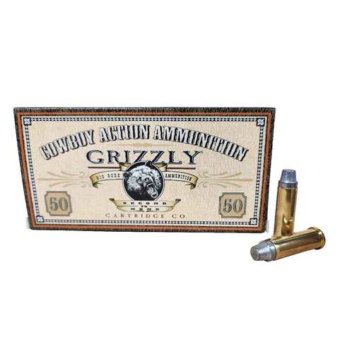 Grizzly Cartridge SWC Cowboy 357 Magnum 158gr Semi-Wadcutter Handgun Ammo Ammo - 50 Rounds 50 Rounds Ammo