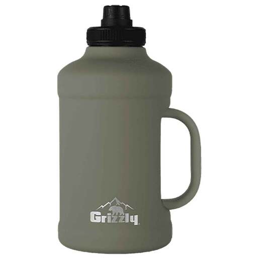 Grizzly 64oz Water Bottle - Stealth Gray