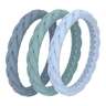 Groove Life Seaside Stackable Women's Silicone Ring - Size 5 - Seaside 5