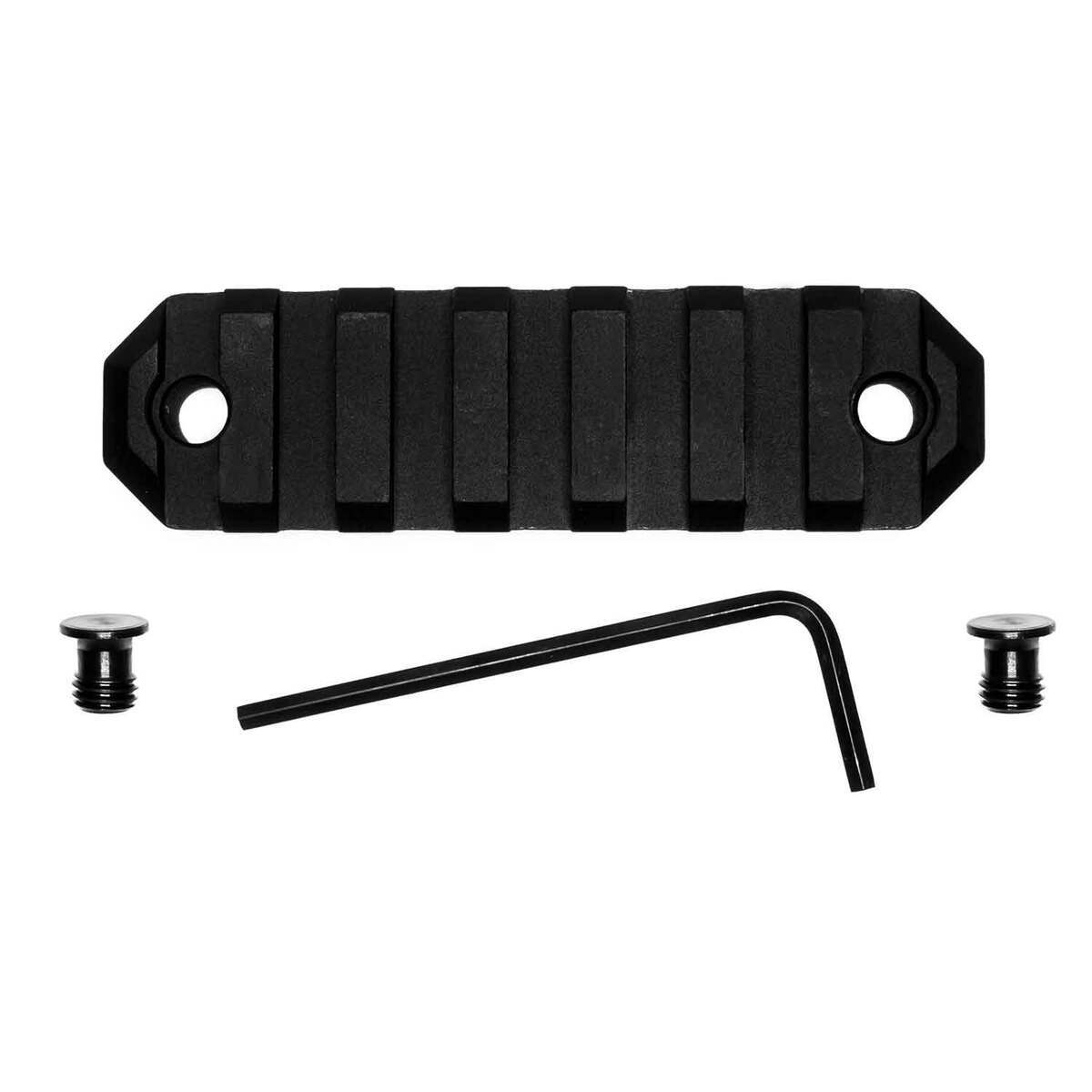Ram Tactical KeyMod 5 inch Picatinny rail adapter zwart Ram Tactical KeyMod 5 inch Picatinny rail adapter zwart