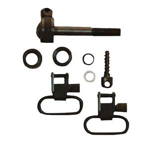 GrovTec US Inc Locking 1in Remington Steel Swivel Set - Black