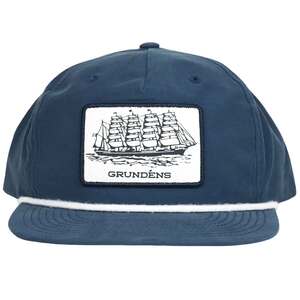Grundens Captains Heritage Adjustable Hat - Navy - One Size Fits Most