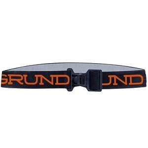 Grundens Elastic Fishing Tool Belt - Black/Orange - One Size Fits Most