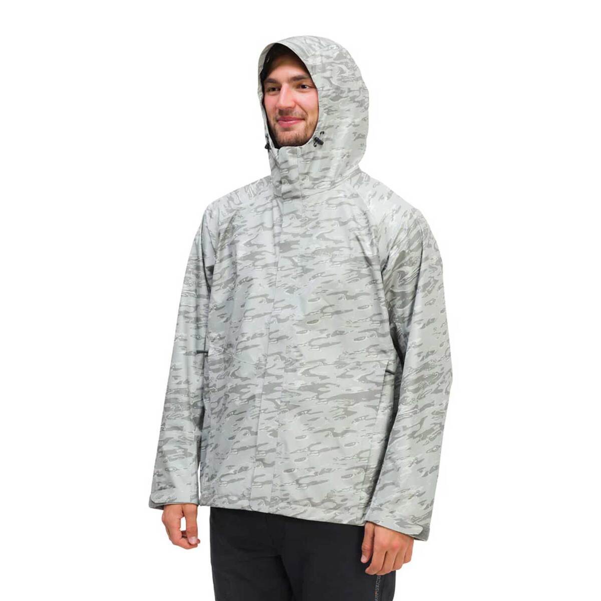 Grundens Men's Charter GORE-TEX Waterproof Packable Fishing Rain Jacket Grundens Men's Charter GORE-TEX Waterproof Packable Fishing Rain Jacket