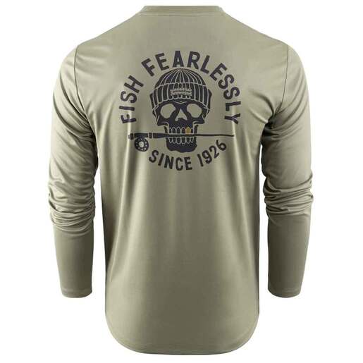Grundens Men’s Deadstick Tech Long Sleeve Fishing Shirt – Forest M