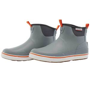 Grundens Men's Deck Boss Ankle Fishing Boots - Monument Gray - Size 12