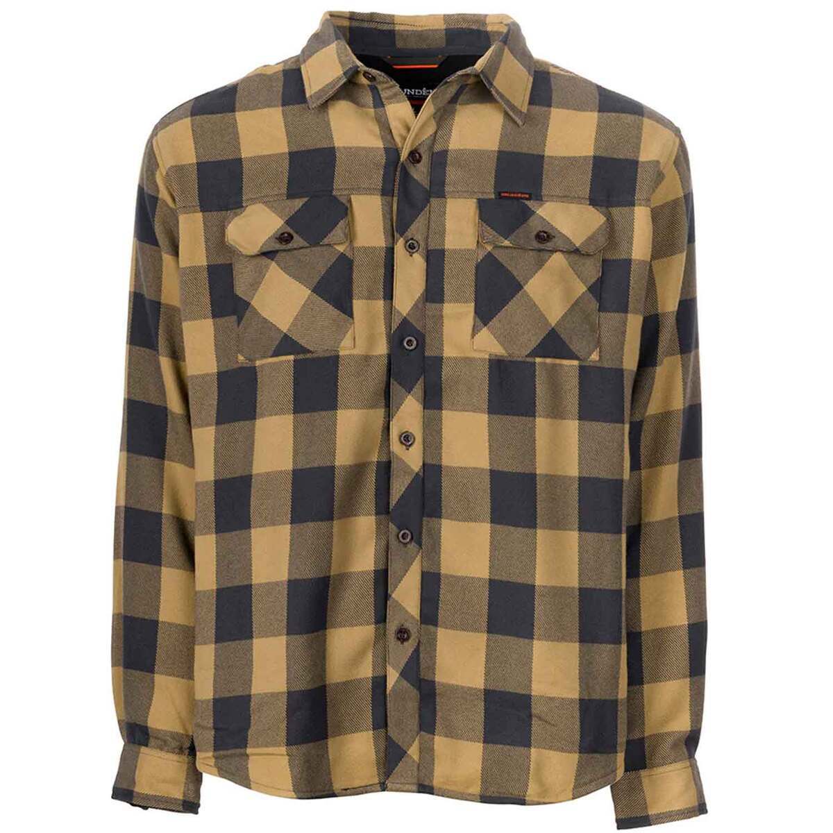 Grundens Men's Kodiak Insulated Flannel Shirt Jacket Grundens Men's Kodiak Insulated Flannel Shirt Jacket