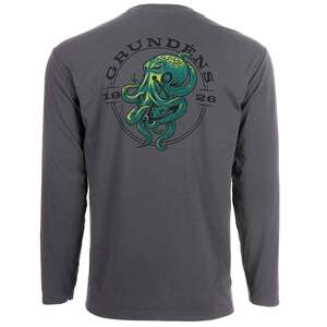 Grundens Men's Kraken Tech Tee Long Sleeve Fishing Shirt