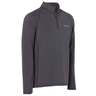 Grundens Men's Midweight Base 1/4 Zip Long Sleeve Base Layer Shirt - Anchor - S - Anchor S