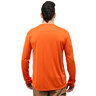 Grundens Men's Tough Sun Crew Long Sleeve Fishing Shirt - Red Orange - 3XL - Red Orange 3XL