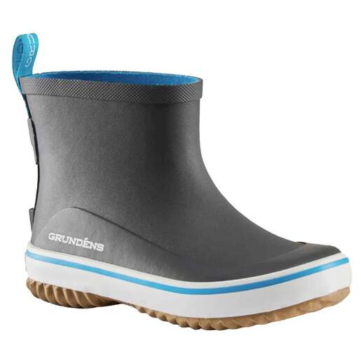 Grundens Youth Guppy Rain Boots - Fish Camo 8