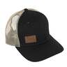 Grunt Style Men's Leather Logo Patch Adjustable Hat - Black - One Size Fits Most - Black One Size Fits Most