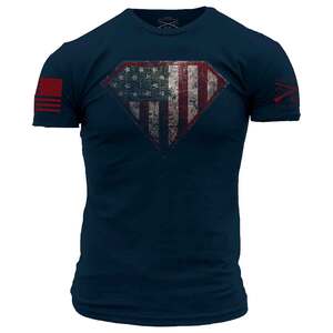 Grunt Style Men's Super Patriot 2.0 Short Sleeve Casual Shirt