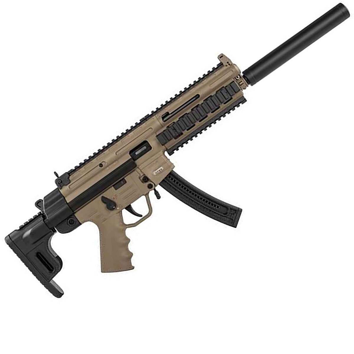 GSG-16 Carbine 22 Long Rifle 16.25in Flat Dark Earth Semi Automatic Modern Sporting Rifle - 10+1 Rounds - Tan GSG-16 Carbine 22 Long Rifle 16.25in Flat Dark Earth Semi Automatic Modern Sporting Rifle - 10+1 Rounds - Tan