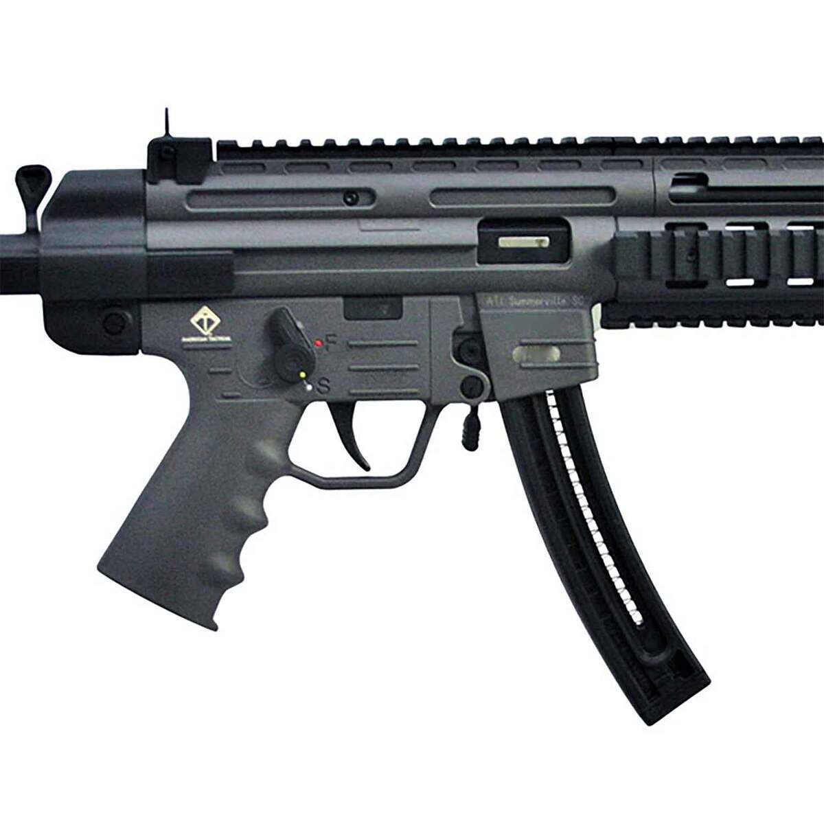 Gsg Rifle GSG-16 Carbine 22 Long Rifle 16.25in Smoke Black Semi Automatic Modern ...