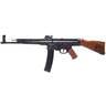 GSG STG-44 22 Long Rifle 17.2in Black/Wood Semi Automatic Modern Sporting Rifle - 25+1 Rounds - Brown