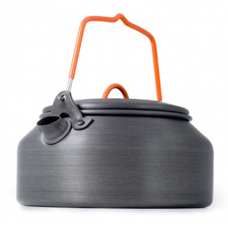 gsi outdoors halulite kettle 1.8L Tea HS The GSI Outdoors Halulite Tea Kettle is durable and lightweight for your mornings at the campsite GSI Outdoors Halulite 1.8 Qt.