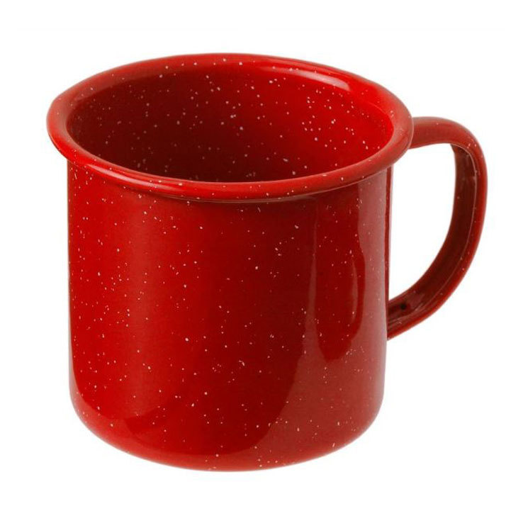 GSI Enamelware Cups- Red GSI Enamelware Cups- Red