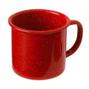 GSI Enamelware Cups- Red
