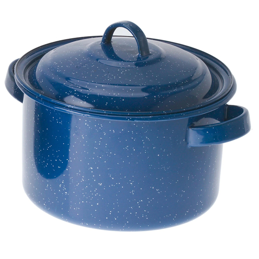 GSI Enamelware Stock Pots- Blue - 4 qt. - Gsi Outdoors