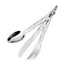 GSI Glacier Stainless Cutlery Set - Silver