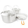 GSI Glacier Stainless Troop Cookset - Silver