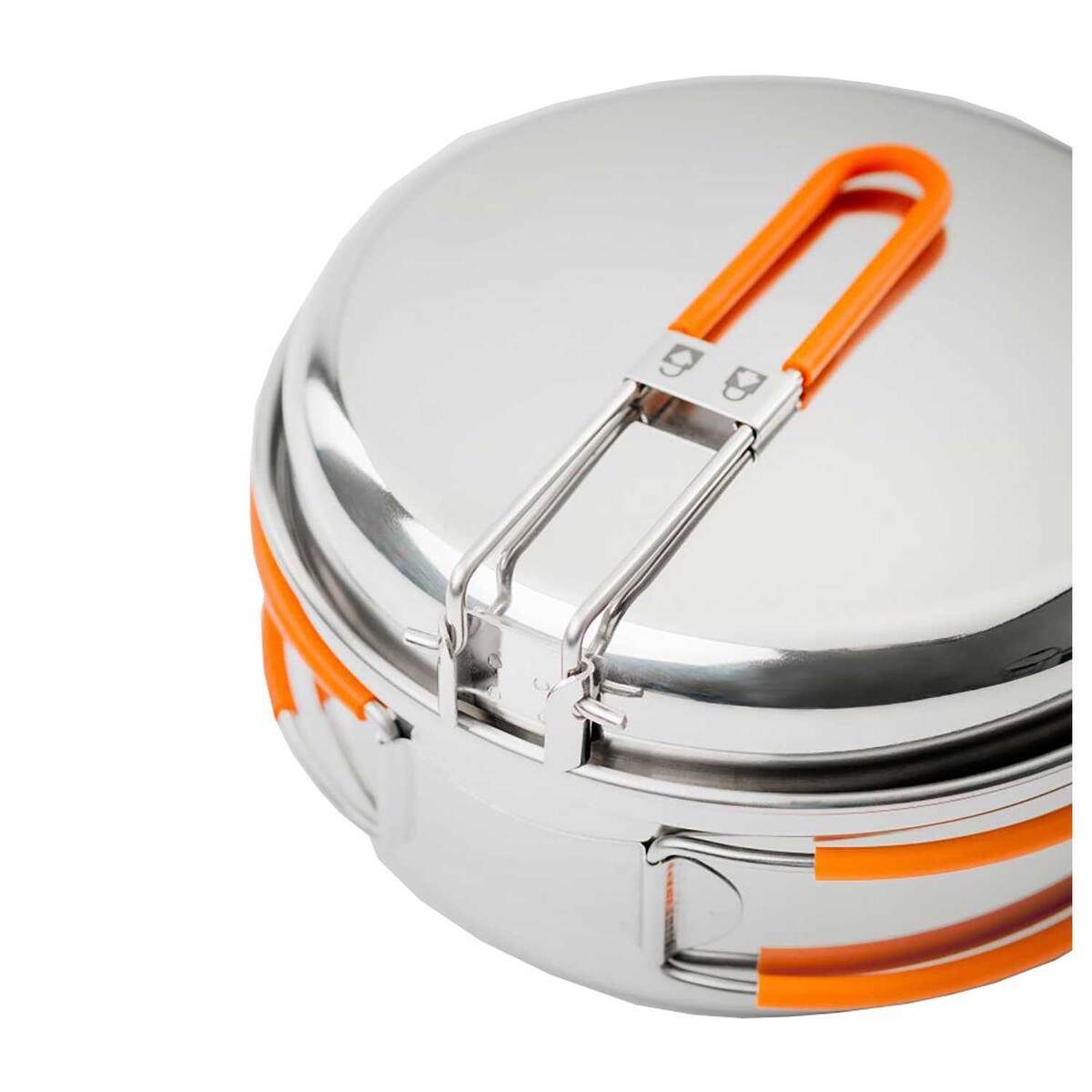 GSI Outdoors Glacier Stainless Mess Kit - Silver GSI Outdoors Glacier Stainless Mess Kit - Silver