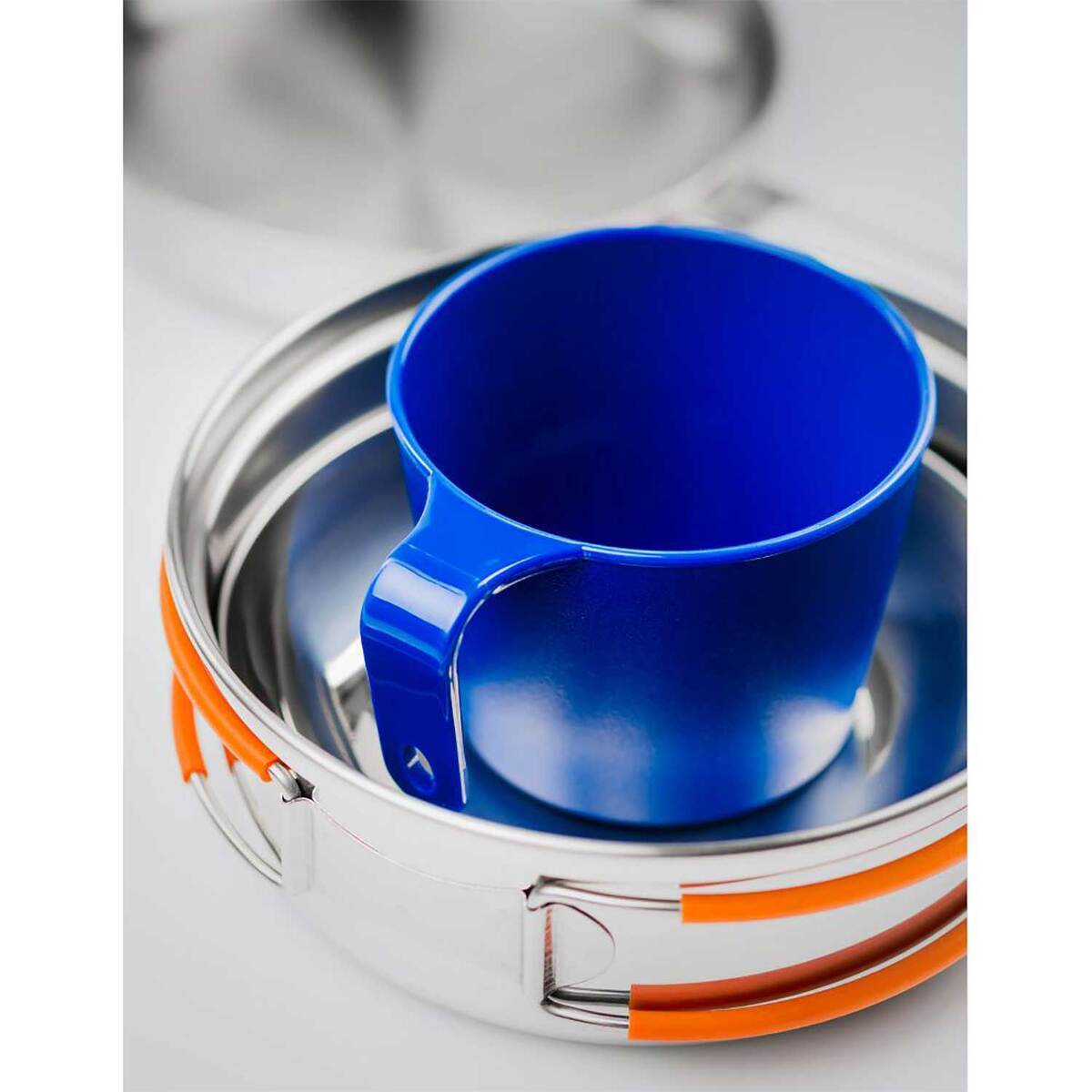GSI Outdoors Glacier Stainless Mess Kit - Silver GSI Outdoors Glacier Stainless Mess Kit - Silver