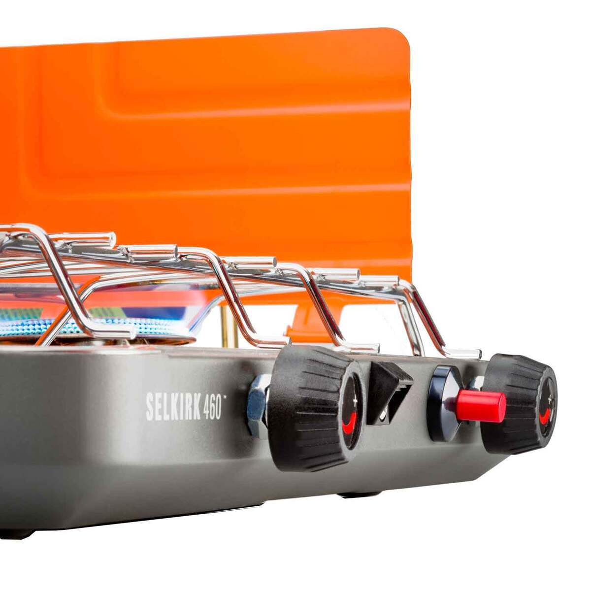 GSI Outdoors Selkirk 460 2 Burner Camp Stove - Orange - Orange GSI Outdoors Selkirk 460 2 Burner Camp Stove - Orange - Orange