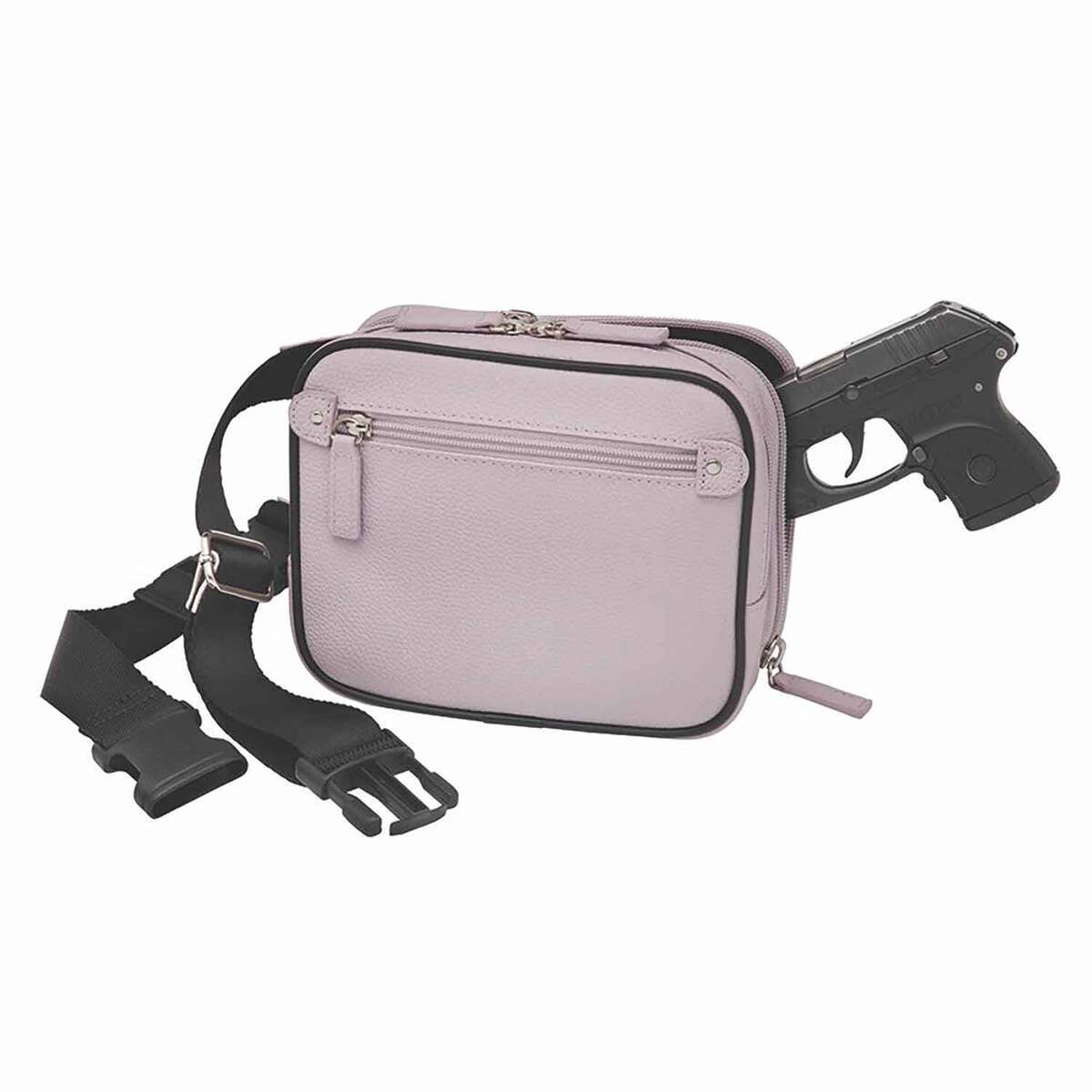 Gun Tote’n Mama Waist-Sling Crossbody PAC Concealed Carry Satchel - Lavender - Purple Gun Tote’n Mama Waist-Sling Crossbody PAC Concealed Carry Satchel - Lavender - Purple