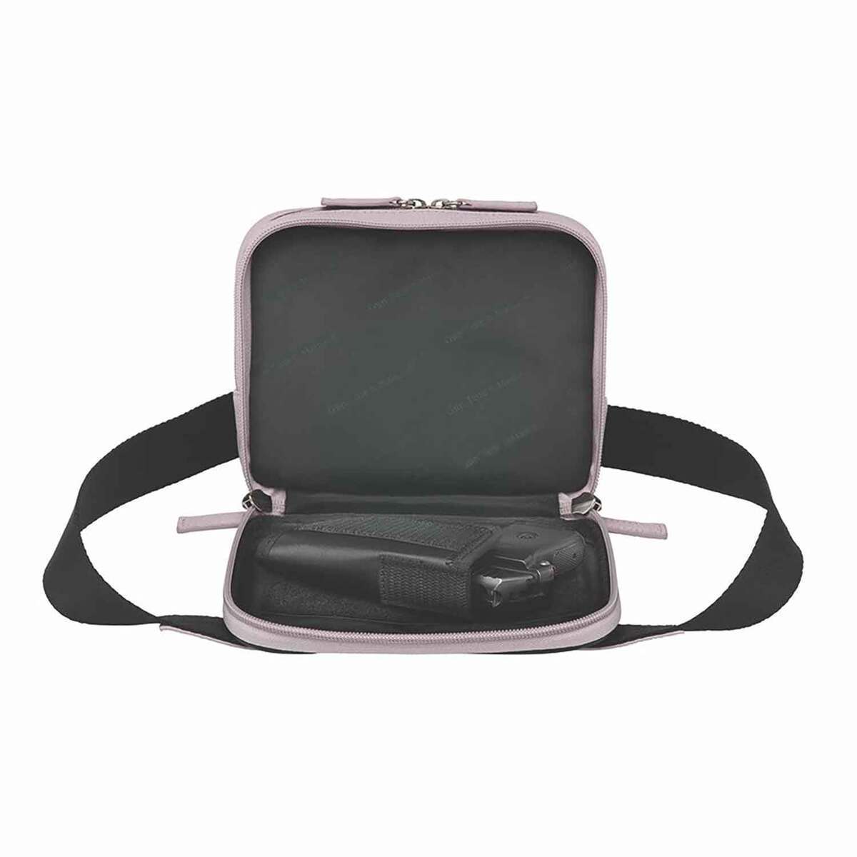 Gun Tote’n Mama Waist-Sling Crossbody PAC Concealed Carry Satchel - Lavender - Purple Gun Tote’n Mama Waist-Sling Crossbody PAC Concealed Carry Satchel - Lavender - Purple