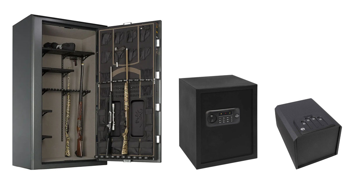 Open gun safe