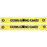 Guns Gong Crazy Iron Clad Kevlar Straps - Yellow/Black