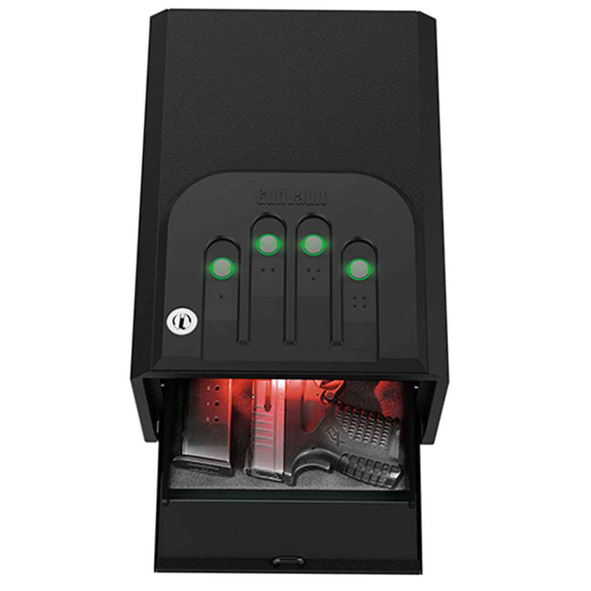 GunVault MiniVault w/Slide Gun Safe - Matte Black - Matte Black GunVault MiniVault w/Slide Gun Safe - Matte Black - Matte Black