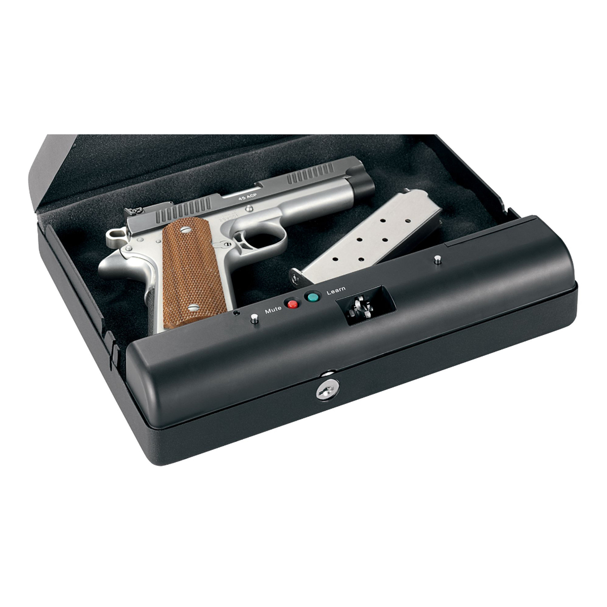 GunVault MV500 MicroVault 1 Gun Safe - Black - Black GunVault MV500 MicroVault 1 Gun Safe - Black - Black