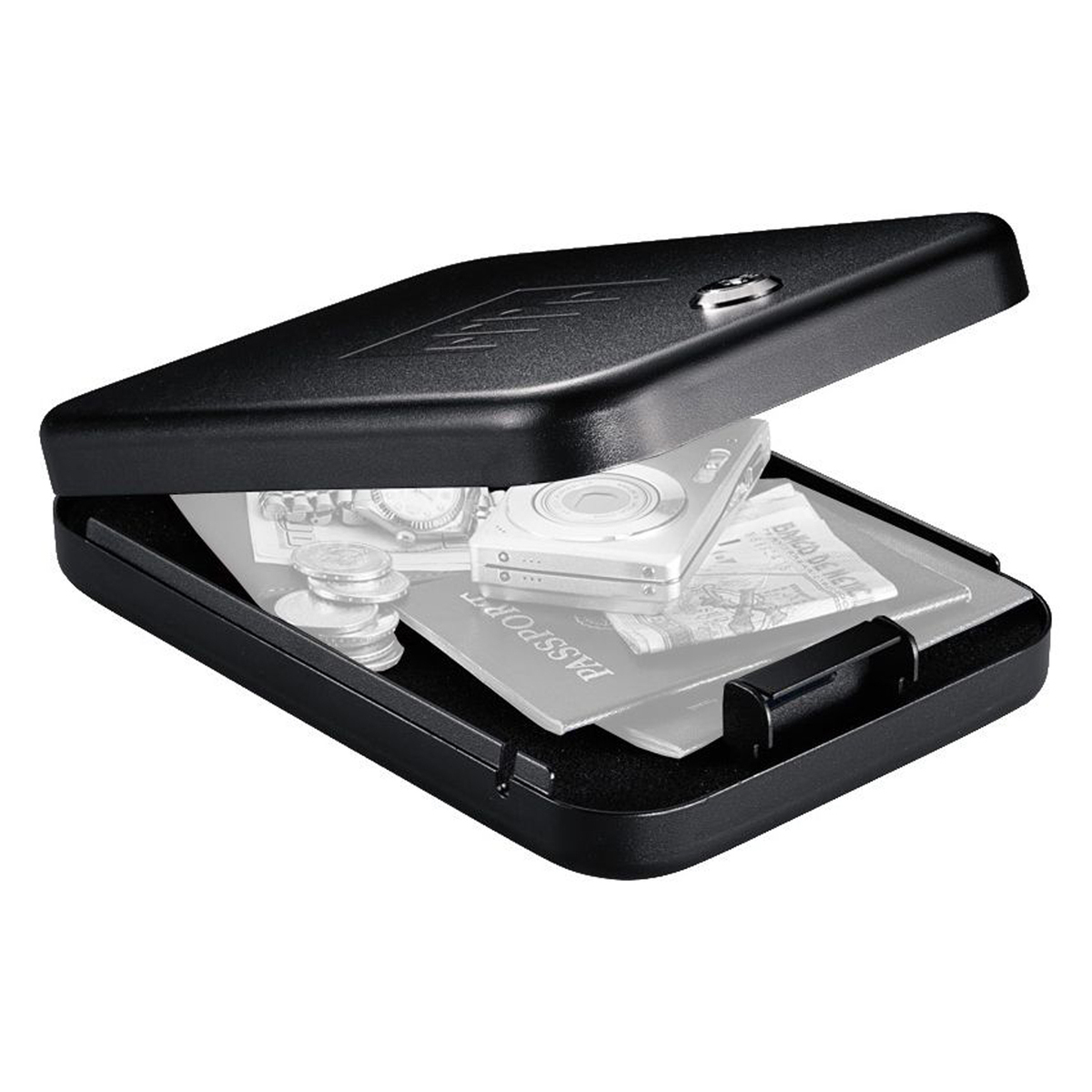 GunVault NV200 NanoVault 1 Gun Safe - Black - Black GunVault NV200 NanoVault 1 Gun Safe - Black - Black