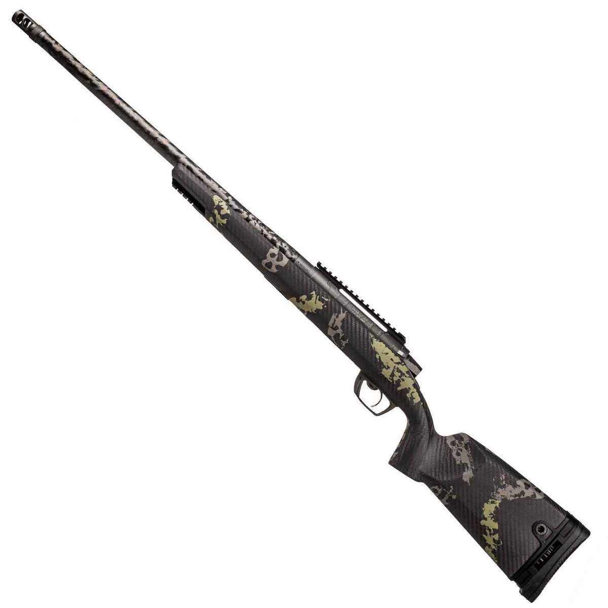 Gunwerks Magnus Carbon Forest Bolt Action Rifle – 28 Nosler – 22in - Carbon Forest Gunwerks Magnus Carbon Forest Bolt Action Rifle – 28 Nosler – 22in - Carbon Forest