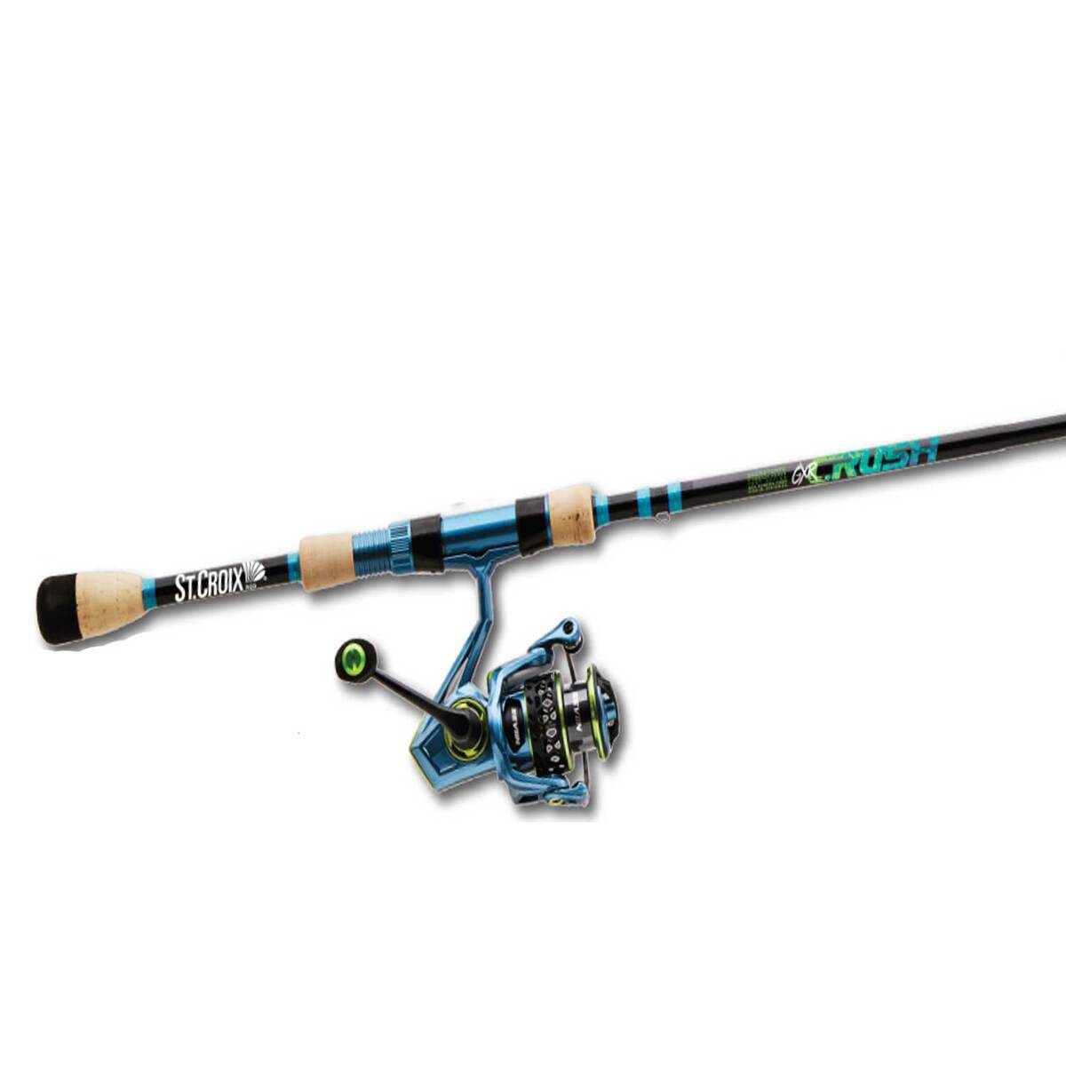 St. Croix GXR Crush Spinning Rod and Reel Combo - 7ft, Medium Power, Fast Action | Sportsman's Warehouse St. Croix GXR Crush Spinning Rod and Reel Combo - 7ft, Medium Power, Fast Action | Sportsman's Warehouse