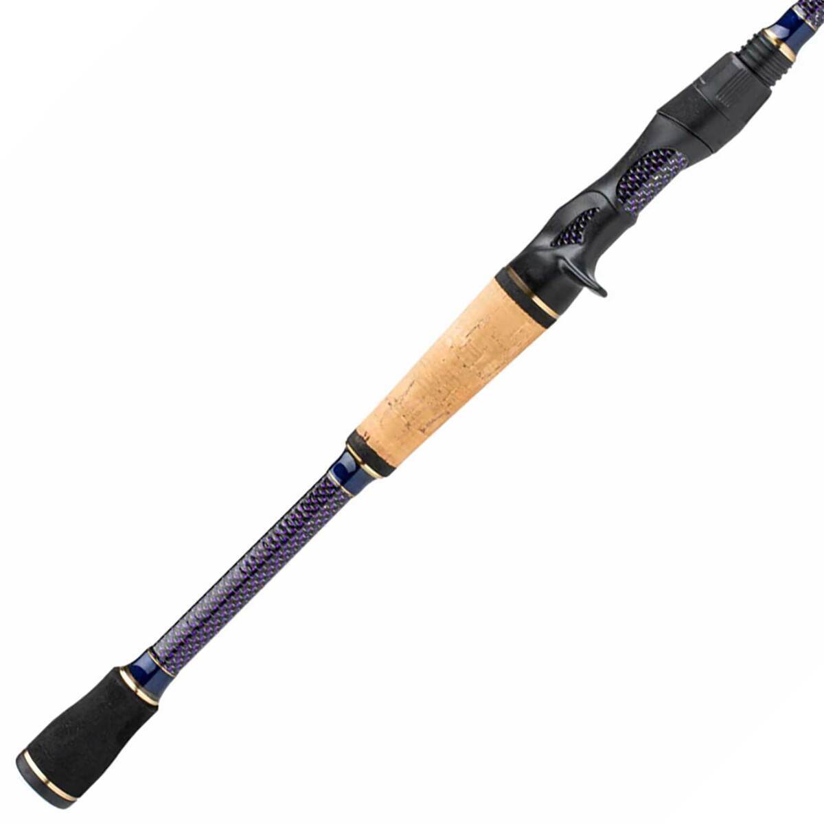 7ft medium heavy fast action baitcast rod Savannah 842: 7 ft / Power / Split / Casting modulus Toray graphite Lew's Accel RX Baitcast Rod