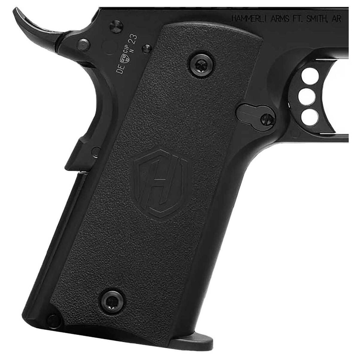 Hammerli Arms Forge H1 22 Long Rifle 4.25in Black Cerakote Pistol - 12+1 Rounds - Black Hammerli Arms Forge H1 22 Long Rifle 4.25in Black Cerakote Pistol - 12+1 Rounds - Black