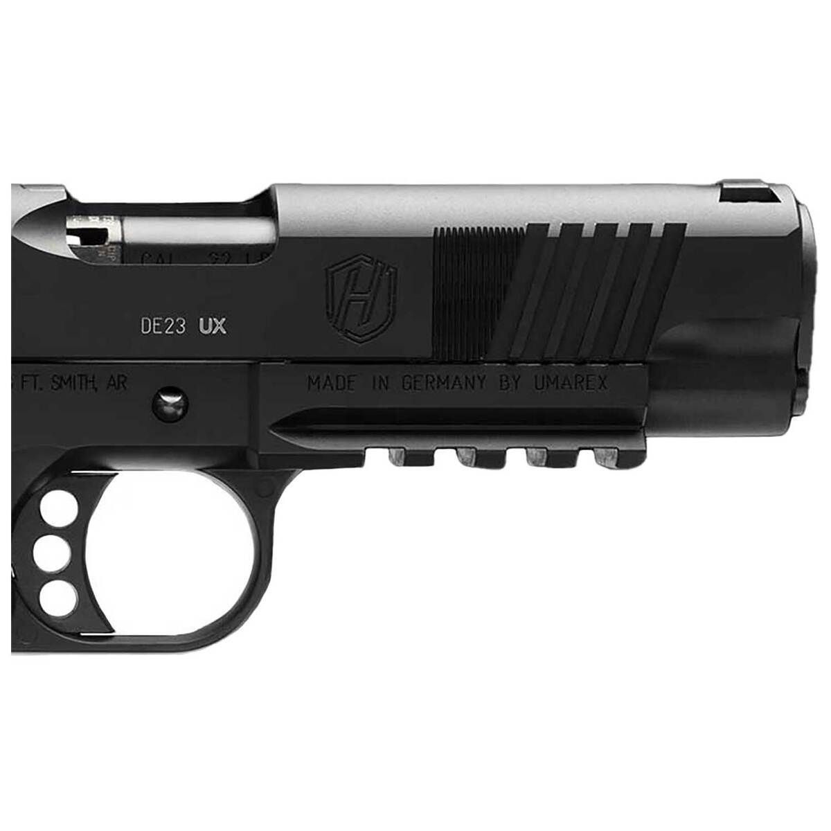 Hammerli Arms Forge H1 22 Long Rifle 4.25in Black Cerakote Pistol - 12+1 Rounds - Black Hammerli Arms Forge H1 22 Long Rifle 4.25in Black Cerakote Pistol - 12+1 Rounds - Black