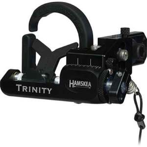 Hamskea Trinity Hunter Micro Tune String Driven Arrow Rest - Black - Left Hand