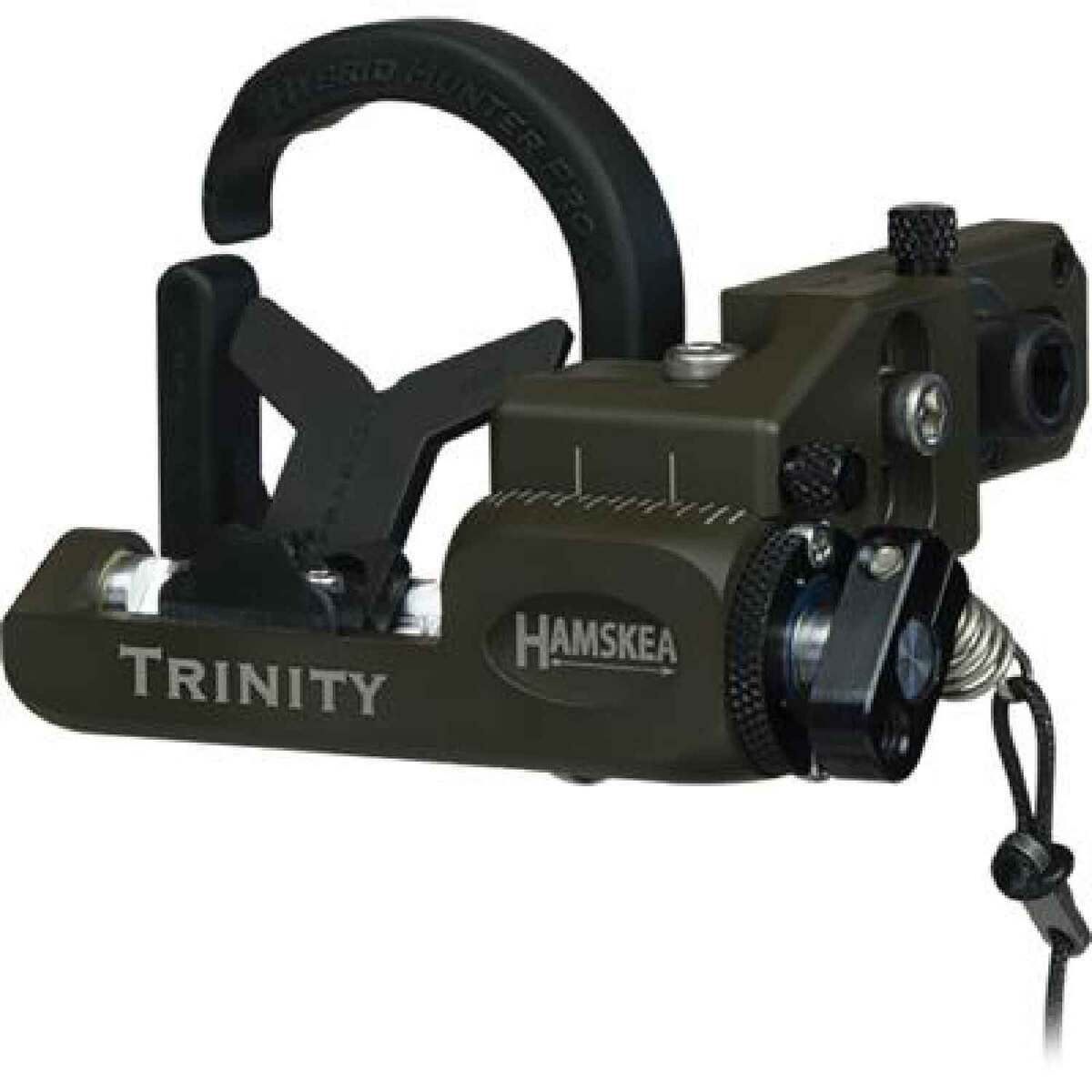 Hamskea Trinity Hunter Micro Tune String Driven Arrow Rest - OD Green - Right Hand - OD Green Hamskea Trinity Hunter Micro Tune String Driven Arrow Rest - OD Green - Right Hand - OD Green