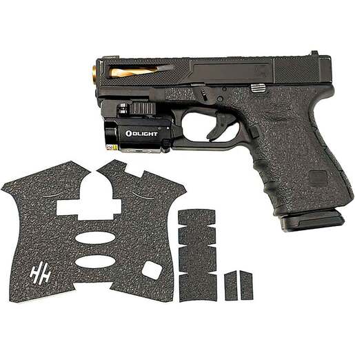 HandleItGrips Rubber Glock 17/22/34/35 Gen 4 Pistol Grip Enhancement - Black - Black