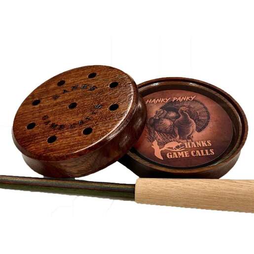 Hank's Game Calls Hanky Panky Granadillo Glass Over Slate Pot - Brown - Hank's Game Calls