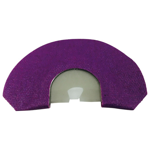 Hank's Game Calls Fatal Persuasion 2 1/2 Reed Ghost Cut Turkey Diaphragm Call - Purple - Hank's Game Calls