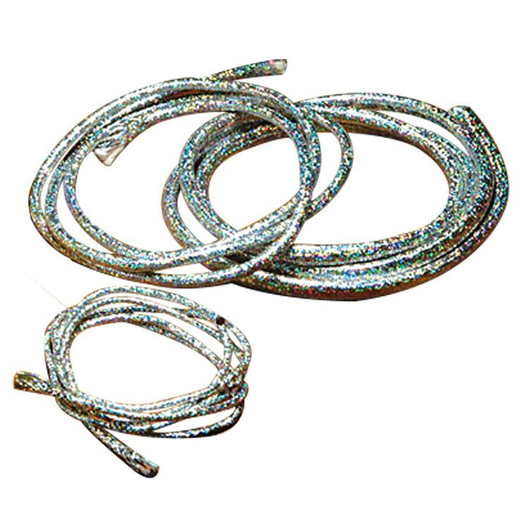 Hareline Dubbin Holographic Mylar Cord - Gold Large Hareline Dubbin Holographic Mylar Cord - Gold Large