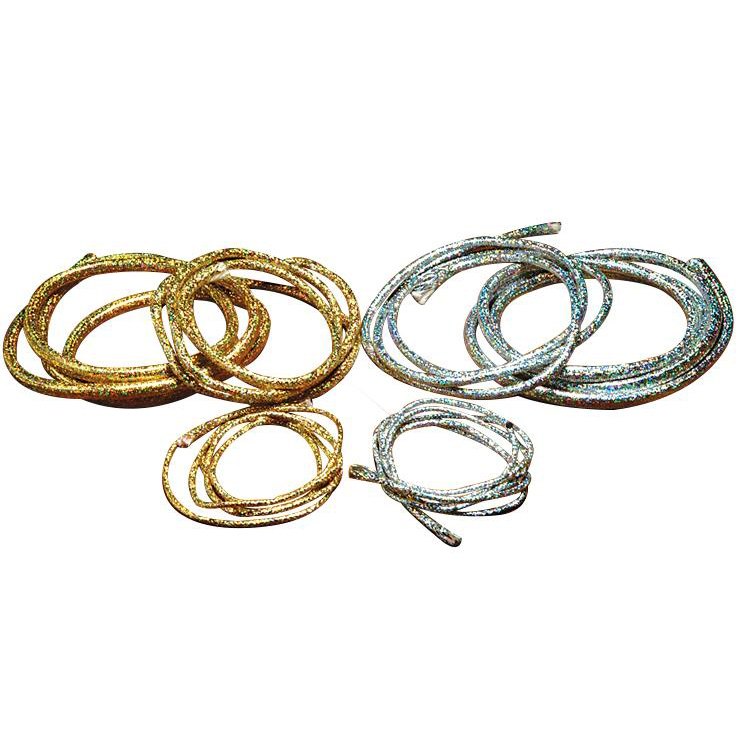Hareline Dubbin Holographic Mylar Cord - Gold Large Hareline Dubbin Holographic Mylar Cord - Gold Large